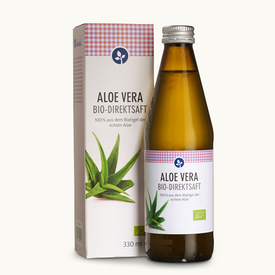 Bio Direktsaft aus dem Blattgel der echten Aloe