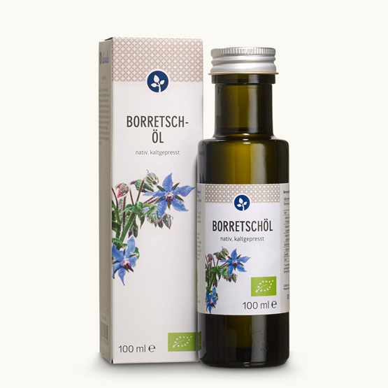 Bio Borretsch Öl Bio Borretschöl aus erlesenen Samen kaltgepresst.